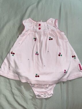 Carter's Light Pink Baby Bodysuit with Hot Pink Accents